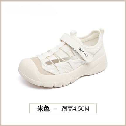 2025 Women's Summer Thin New Hiking Mesh Breathable Dad Sports Hollow Trendy Sandals