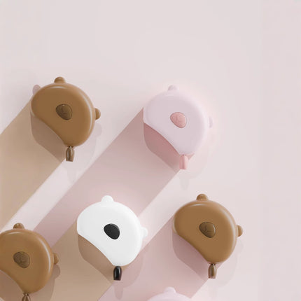 Household Portable Tape Measure Soft Ruler Measuring Three-circumference Fitness Measuring Bust circumference Leg circumference Arm circumference Automatic contraction Magnetic absorption Multi-purpose