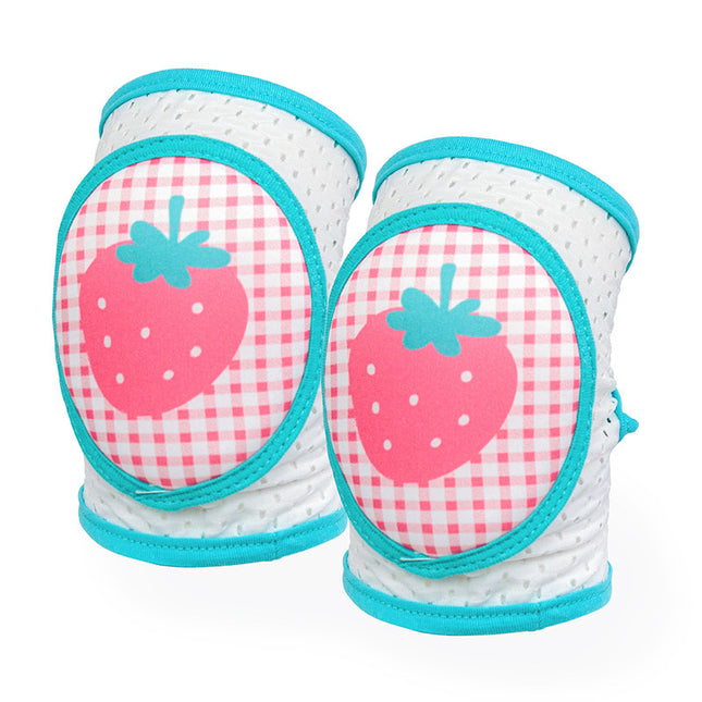 Children's knee pad adjustable elbow pad infant crawling protective gear toddler anti-fall artifact mesh breathable knee pad cover