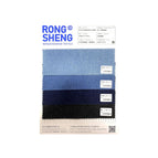 13 full thickened washed denim color card