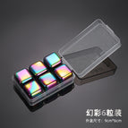 Six boxed-color