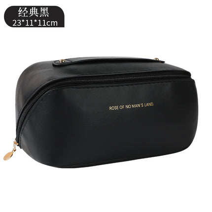 High-End New Style Bag for Women, Large Capacity Pillow-Shaped Cosmetic Bag, Travel Portable, High-Value, Partitioned Storage Bag