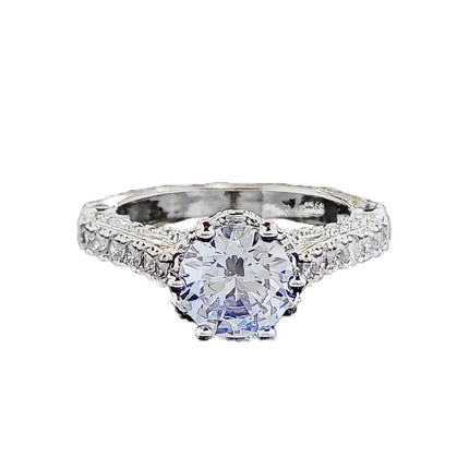 Wish Amazon New Niche Light Luxury Ring Ring Women's High Design Sense r7988