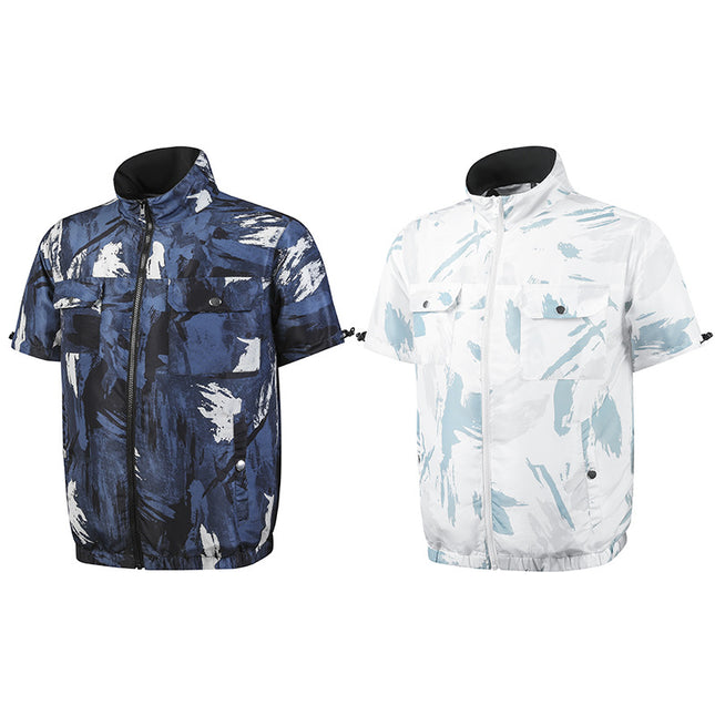 Fan Cooling Jacket Workwear Camouflage / Veste ventilée travail camouflage