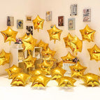 18inch golden five-pointed star