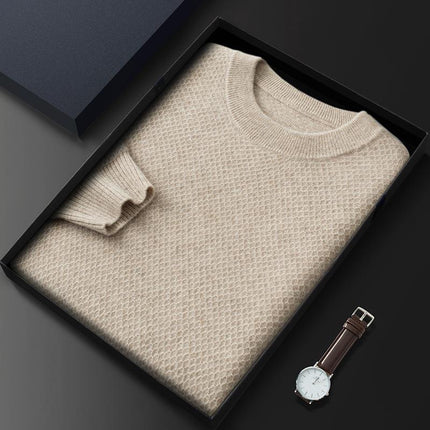 Cashmere Blend Sweater Men / Pull Cachemire Homme