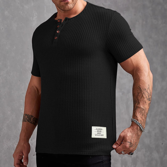 2025 New Summer Cross-Border Xiyin Amazon Aliexpress Round Neck Retro Pullover Elastic Breathable Short-Sleeved T-Shirt