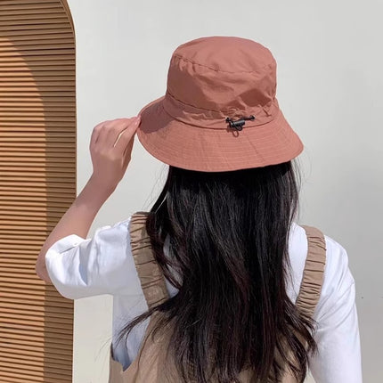 Sun Protection Fisherman Hat for Women Outdoor Mountaineering and Fishing Leisure Versatile Portable Storage Bag Thin Quick-Drying Sun Hat