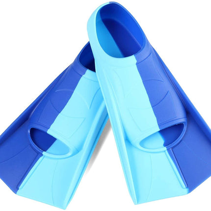 Swimming Fins for Men and Women Freestyle Breaststroke Silicone Short Fins for Adults and Kidsren Professional Lightweight Diving Training Feet