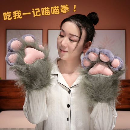 Two-Dimensional Comic Show Animal Costume Cat Claw Gloves Wings Boots Cartoon Doll Anime Role Play Costume Accessories