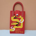 2025 year of the snake (red) / 12X18