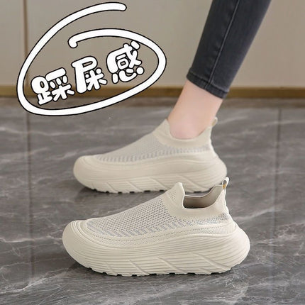Women's sneaker Outdoor New Spring and Autumn Breathable All-match Comfortable Slip-on Casual Women
