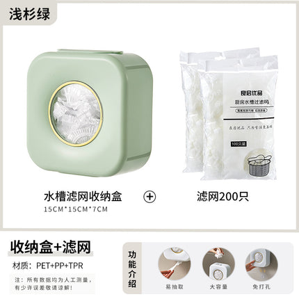 Kitchen wall-mounted disposable plastic wrap cover fresh-keeping bag storage box fresh-keeping wrap cover multi-functional wall-mounted