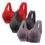 Bright red + black + purple / 36