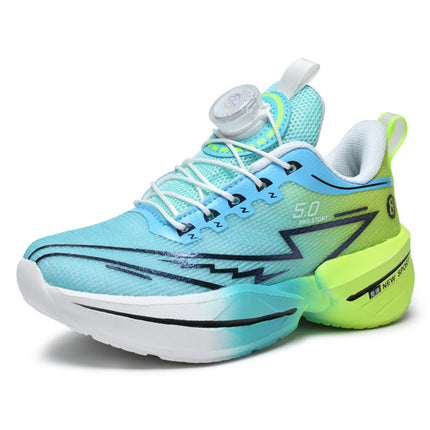 Boys' Shoes 2026 New Summer Mesh Popular Basketball Shoes Children's Breathable Running Sneakers Lightweight with Buttons
