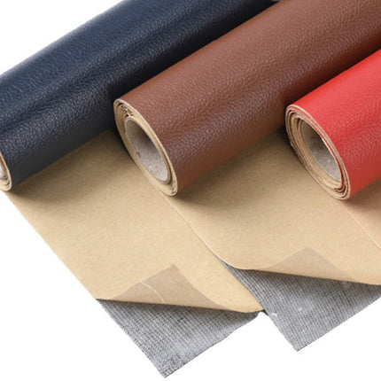 In-Stock Wholesale Self-Adhesive Leather Sofa Patch Repair Stickers for Refurbishing Electric Vehicle Seat Cushions