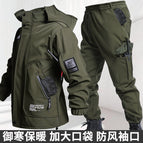 1120 fleece waterproof jacket [military green] / 165