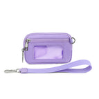 Clear Front Pocket Purple (in stock)
