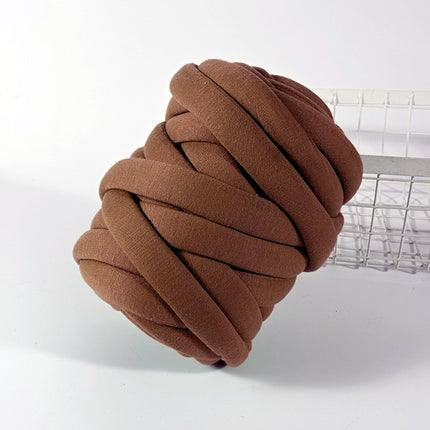 Metallic Shiny Leather Ultra-Thick 2cm Icelandic Thick Yarn for Handmade Knitting DIY Cat Nest Bags Baby Crib Bumper Cord