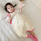 Size 110 (recommended height is about 100-110cm) / Tulip rabbit (a seersucker) four in front and two in back