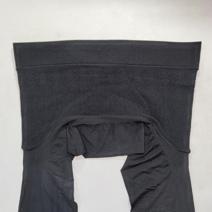 Seamless Crotch 1D Apple Buttocks Sexy Ultra-Thin Stockings for Women Summer Breathable Black Stockings Thin Invisible Light Leg Artifact Butt Lift