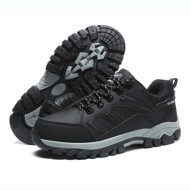 Men's winter fleece-lined couple cotton shoes outdoor sports climbing casual shoes women's hiking factory wholesale