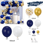 Blue balloon set 012