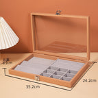 Rosewood four-in-one jewelry box