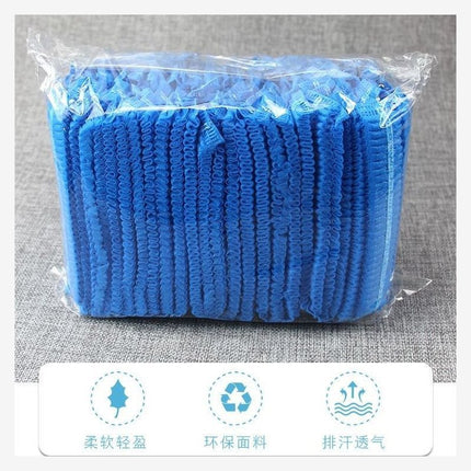 Disposable chef hat men's non-woven hotel kitchen catering special work hat oil-proof Cigarette paper hat high hat