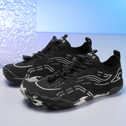 New Cross-Border Water Shoes for Couples, Outdoor Beach Shoes, Hiking, River Trekking, Five-Finger Swimming, Breathable