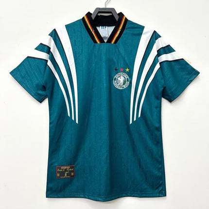 96 German Away 2010 German Away 9597 Yellow Blue Parma Retro Version Football Uniform Top Jersey