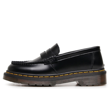 Epiden Cross-border Love Shoes Fashion Women's Commuter Genuine Leather Low-top Small Shoes British Style Fashion Student Casual
