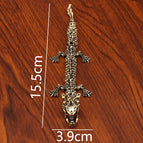 15cm black dragon baby (alloy)