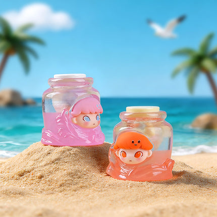 Luminous Dimo Drift Bottle Resin Decoration Creative Desktop Decoration DIY Cream Glue Keychain Bag Pendant