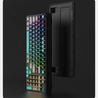 K97 Black Green Rainbow Glow