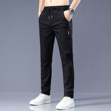 Ice Silk Jeans Men's 2025 New Spring and Summer Thin Tencel Loose Straight Men's Casual Sports Long Pants