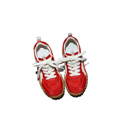 6cm Height-Increasing Casual Shoes for Women, 2026 Summer New Style, Thick-Soled Mesh Breathable German Training Shoes, Versatile Casual Sports Shoes