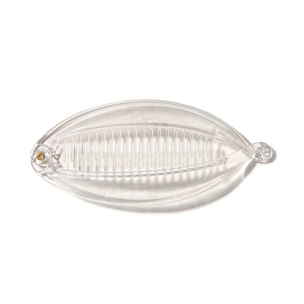 Europe and the United States cross-border 4 color acrylic fish clip flat splint clip fashion hairpin clip girl ponytail hair accessories wholesale