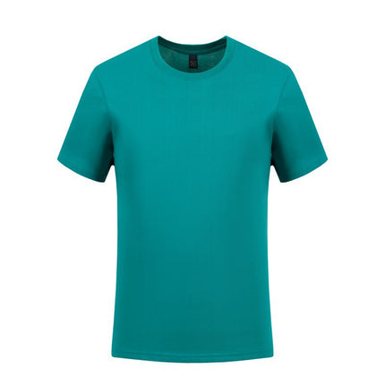 【Anhui Warehouse】Loose Fit | Ice Silk Cotton Ammonia Cotton Solid Color T-Shirt Round Neck Short Sleeve Youth Casual Boys Pullover
