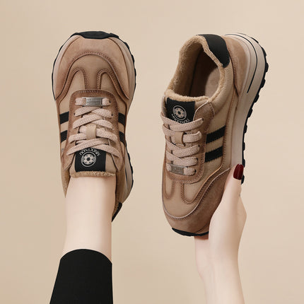 (Out-Of-Stock Items Cannot Be Replenished) Versatile Dad Sneakers Running Shoes New Autumn and Winter Models Lightweight Breathable Thick-Soled Sports Casual Shoes