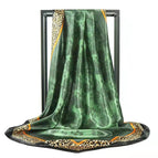 90 silk scarf-Figure 21# / 90*90cm