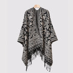 Slit towel black rice / 130*150cm