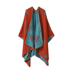 Ginkgo leaf-orange blue
