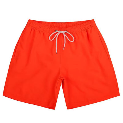 Men's Quarter Beach Pants Casual Seaside Three-Quarter Pants Swimming Shorts Loose Boxer Briefs