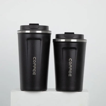 Fashion coffee cup 304 stainless steel vacuum mug couple cup portable car gift cup cross-border wholesale