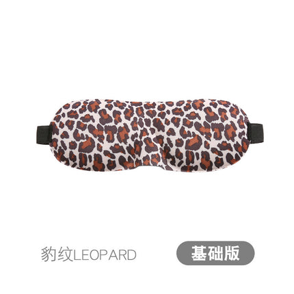 3D Eye Mask Sponge Fabric Light-Blocking Eye Protection Travel Aviation Sleep Unisex Customizable Logo Full Blackout
