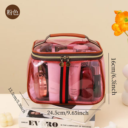 New Cosmetic Bag Ins Advanced Cosmetic Storage Bag Portable Large Capacity Cartoon Cute Portable Wash Bag