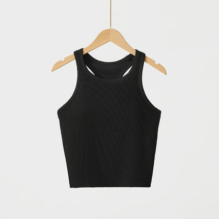 Original ebb yoga vest women's I-character sports outer wear tight quick-drying with chest pad running bra fitness upper