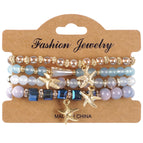 Xhy077 sea blue four starfish