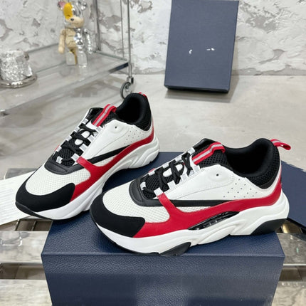 European B22 Spring and Autumn Fashion Couple Style Jogging Sneakers Trendy Fashion Color-Block Casual Shoes Internet Celebrity Shoes